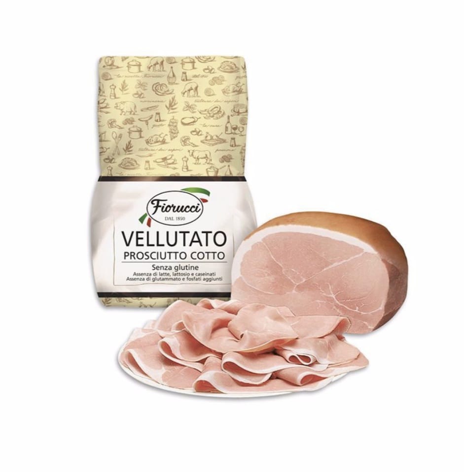 Prosciutto cotto Fiorucci - € 7,60 to kg- ολόκληρος - intero - 4,5 kg