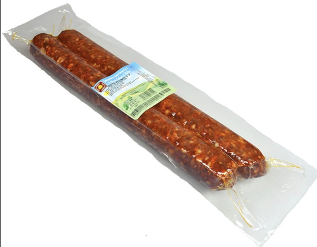 Salame piccante - πικάντικο σαλάμι -€ 9,90 to kg - ολόκληρος - intero 1,5 kg