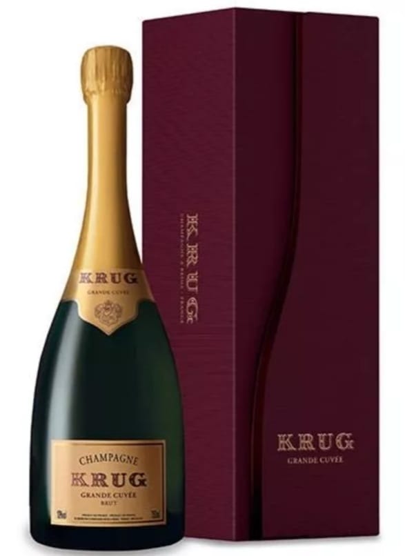 Champagne KRUG in the box