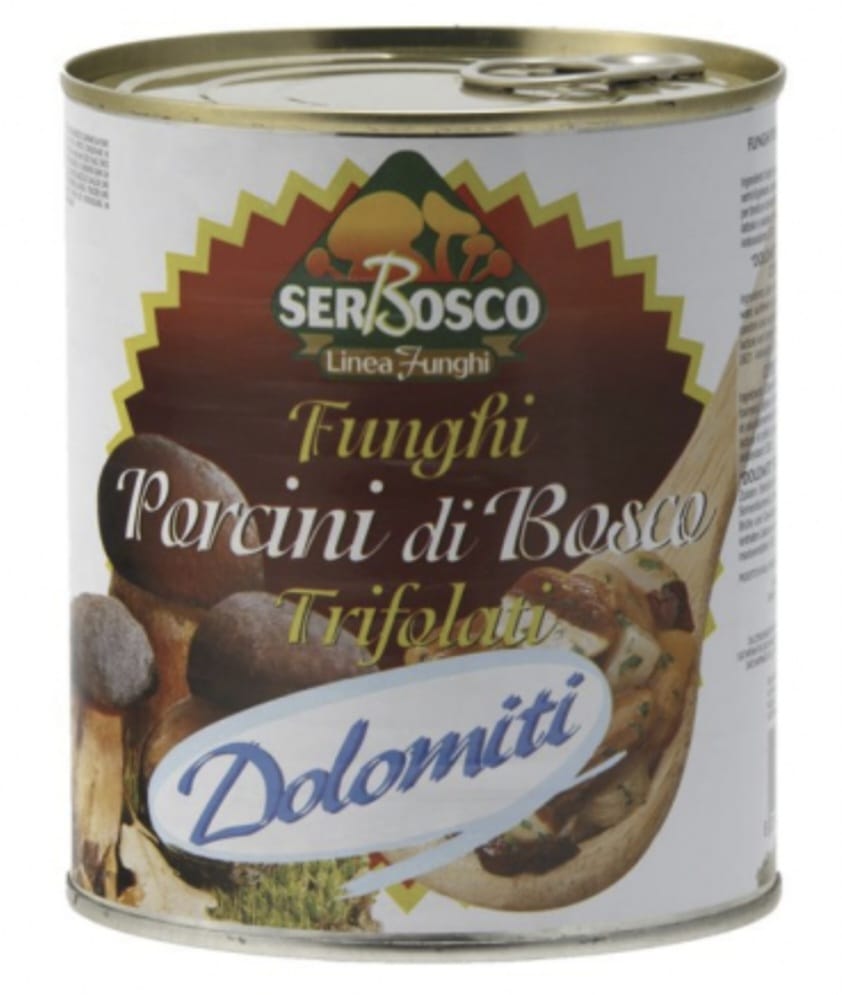 SERBOSCO FUNGHI PORCINI TRIFOLATI GR 900