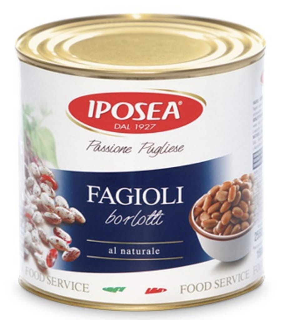 SACLA` FAGIOLI BORLOTTI AL NATURALE 3/1 -  φασόλια