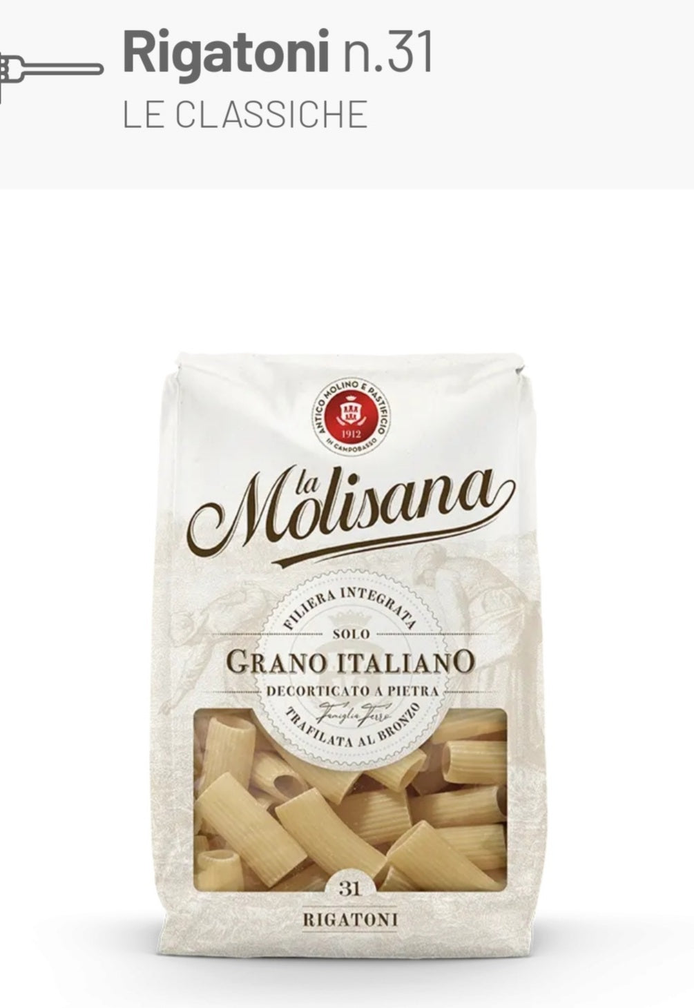 Rigatoni  La Molisana 500 gr