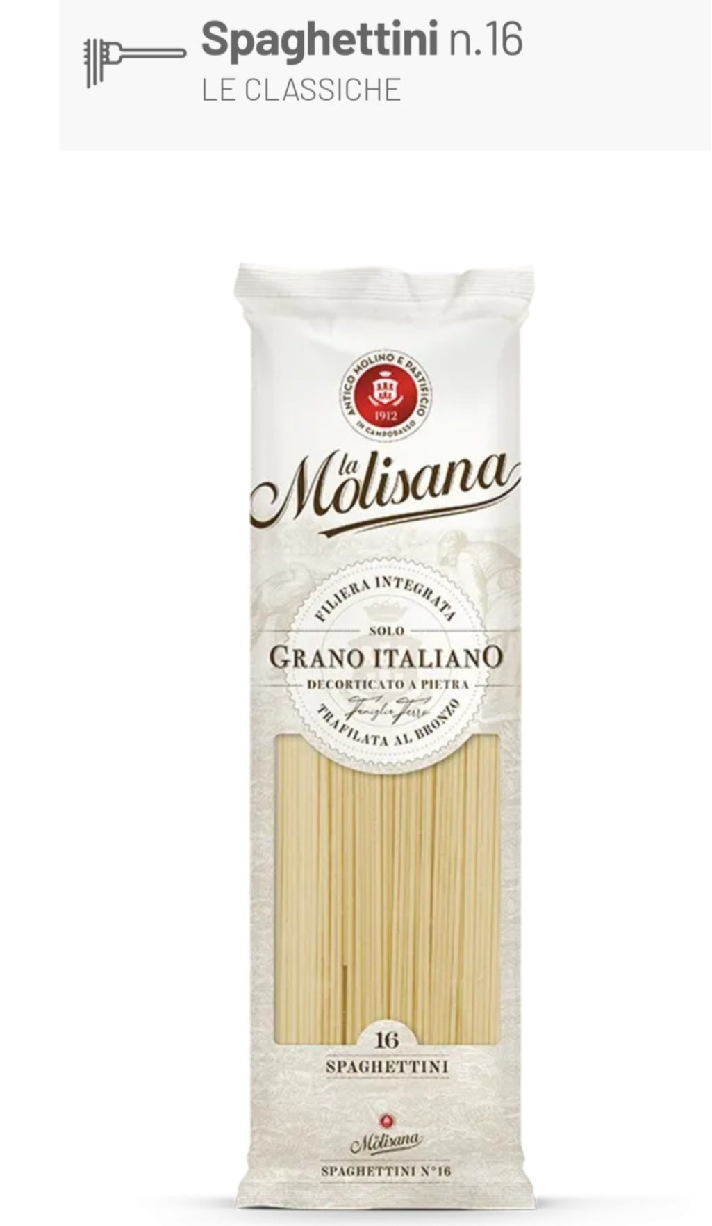Spaghettini  La Molisana 500 gr
