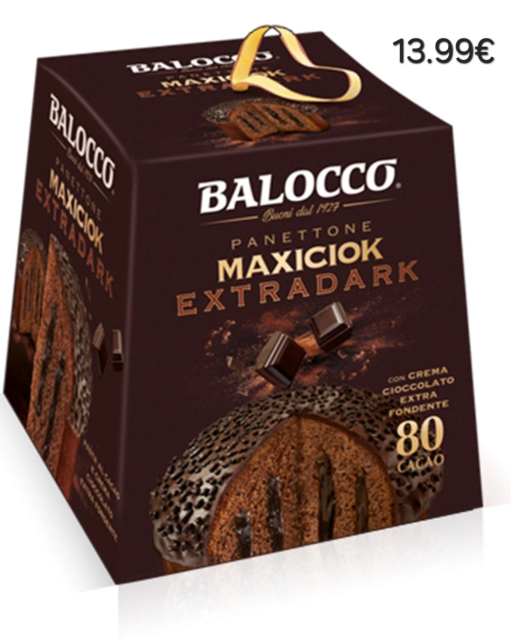 Panettone Maxiciok Extradark Balocco