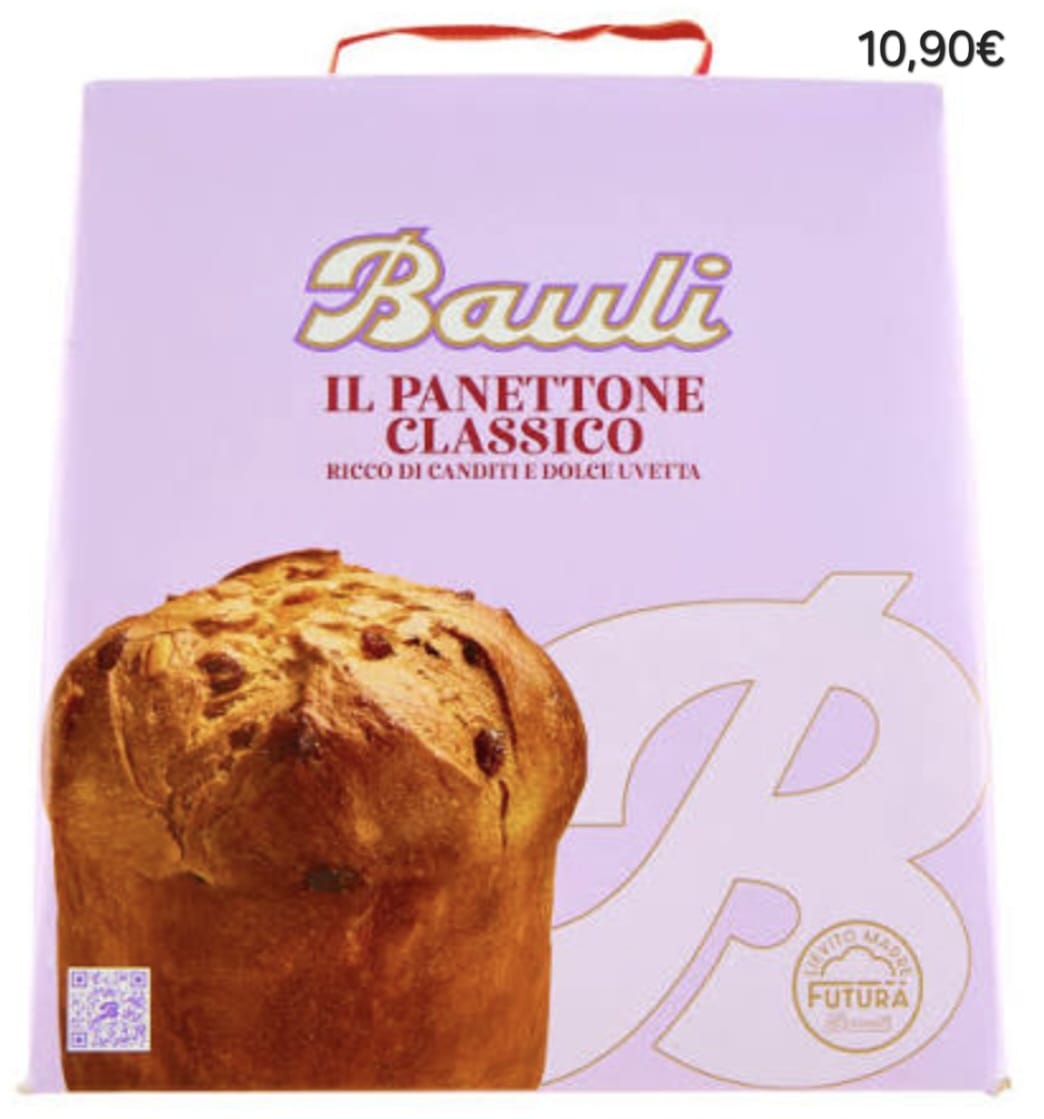 Panettone classico Bauli